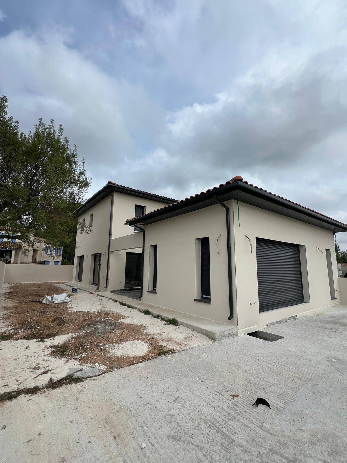 Pose de Gouttière G300 Carré sur Teyran prêt de Montpellier