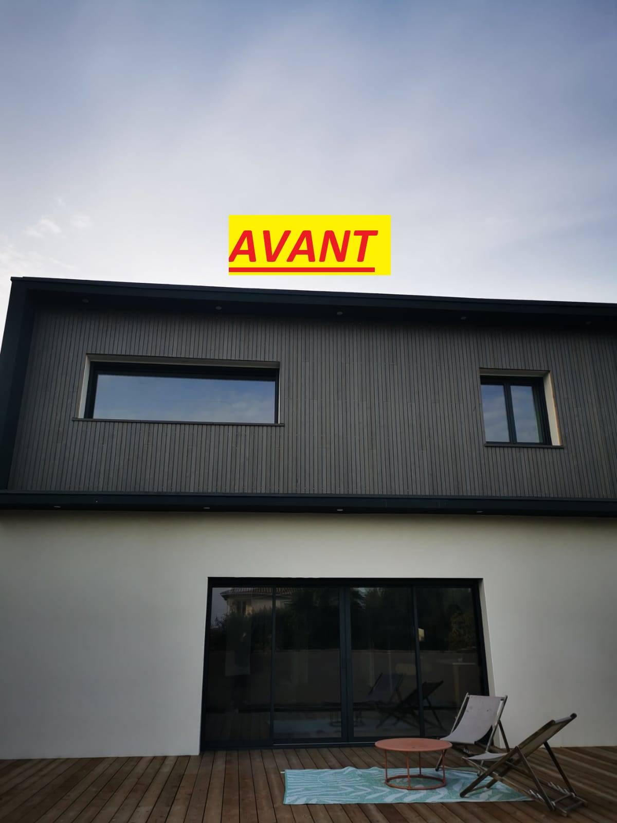 Installation d'encadrement de fenêtres et couvertines sur Nezignan l'évêque près de Pezenas