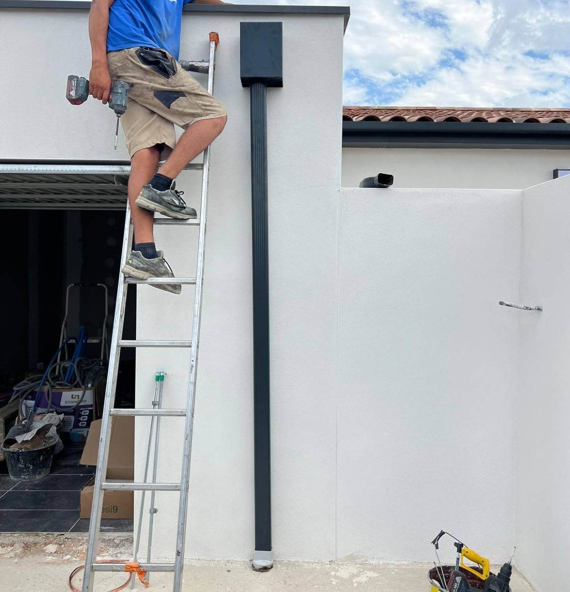 Installation de boîte à eau près de Narbonne