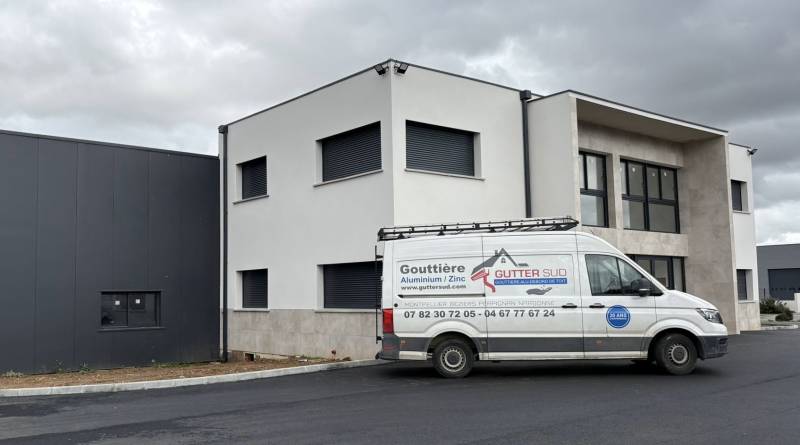 Montredon-des-Corbières – Pose de boîtes à eau et descentes