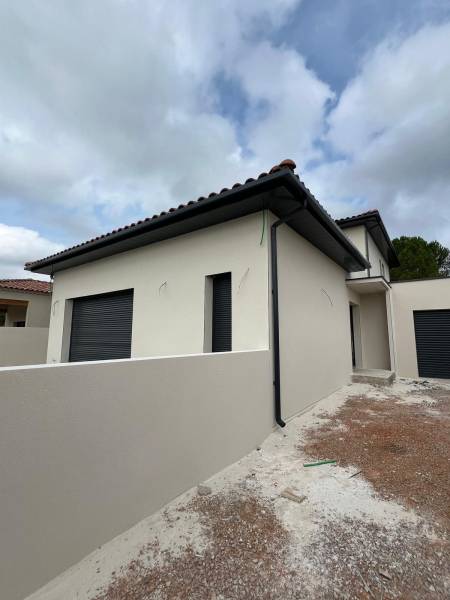Pose de Gouttière G300 Carré sur Teyran prêt de Montpellier