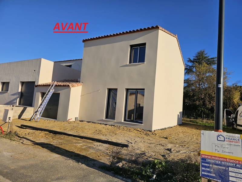 Pose de Gouttière G300 Corniche sur Plaissan prêt de Gignac