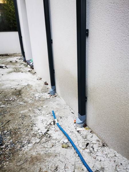 Installation de boîte à eaux alu à Nézignan-l'évêque prés de Béziers
