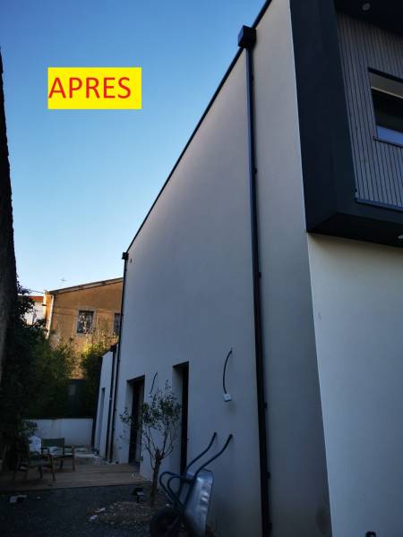 Installation de boîte à eaux alu à Nézignan-l'évêque prés de Béziers