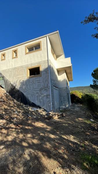 Pose de Gouttière G300 Carré sur Combes prés Lamalou le vieux