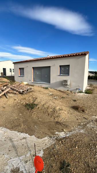 Pose de gouttière G300 Carré ALU sur Bize-Minervois  prêt de Narbonne